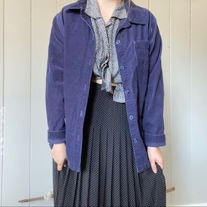 Liz Claiborne Black Polka Dot Pleated Maxi Skirt